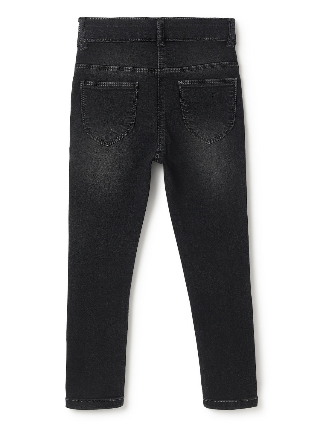 Girls Black Denim Jeans