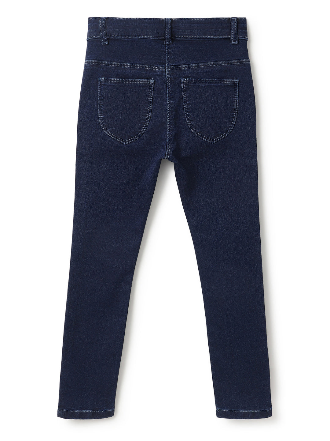 Girls Blue Slim Fit Jeans
