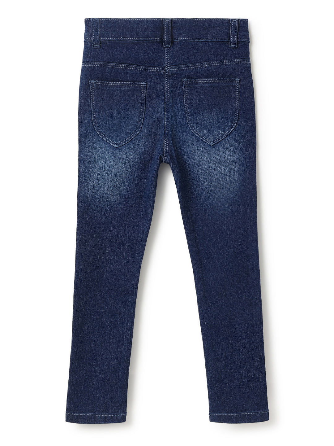 Girls Blue Slim Fit Jeans