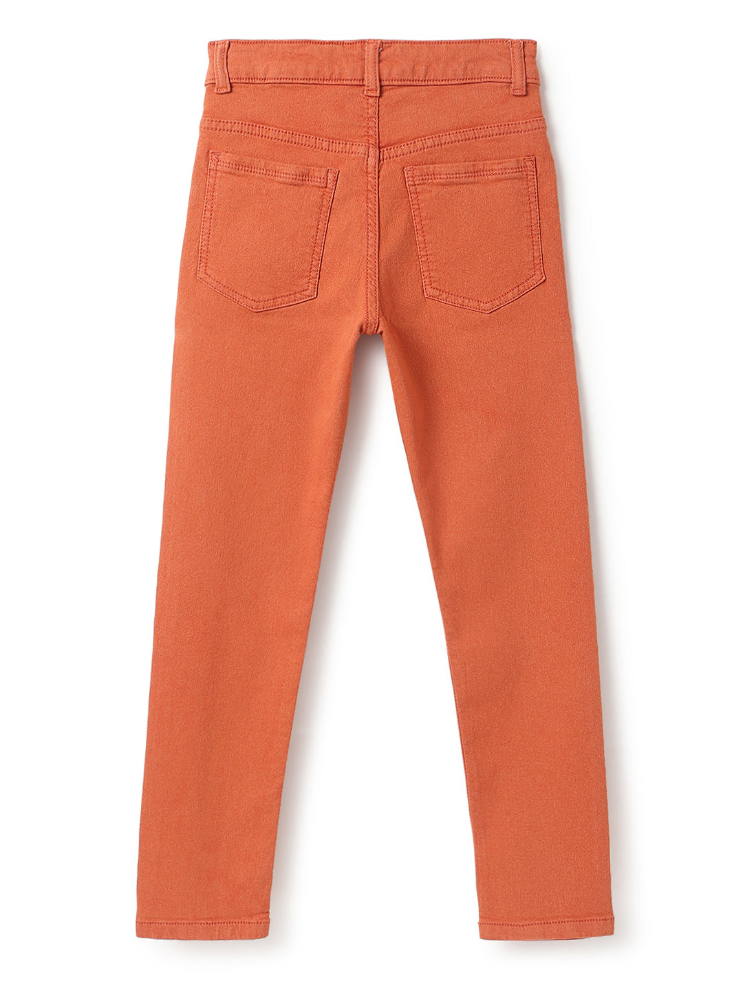 Boys Rust Cotton Trouser