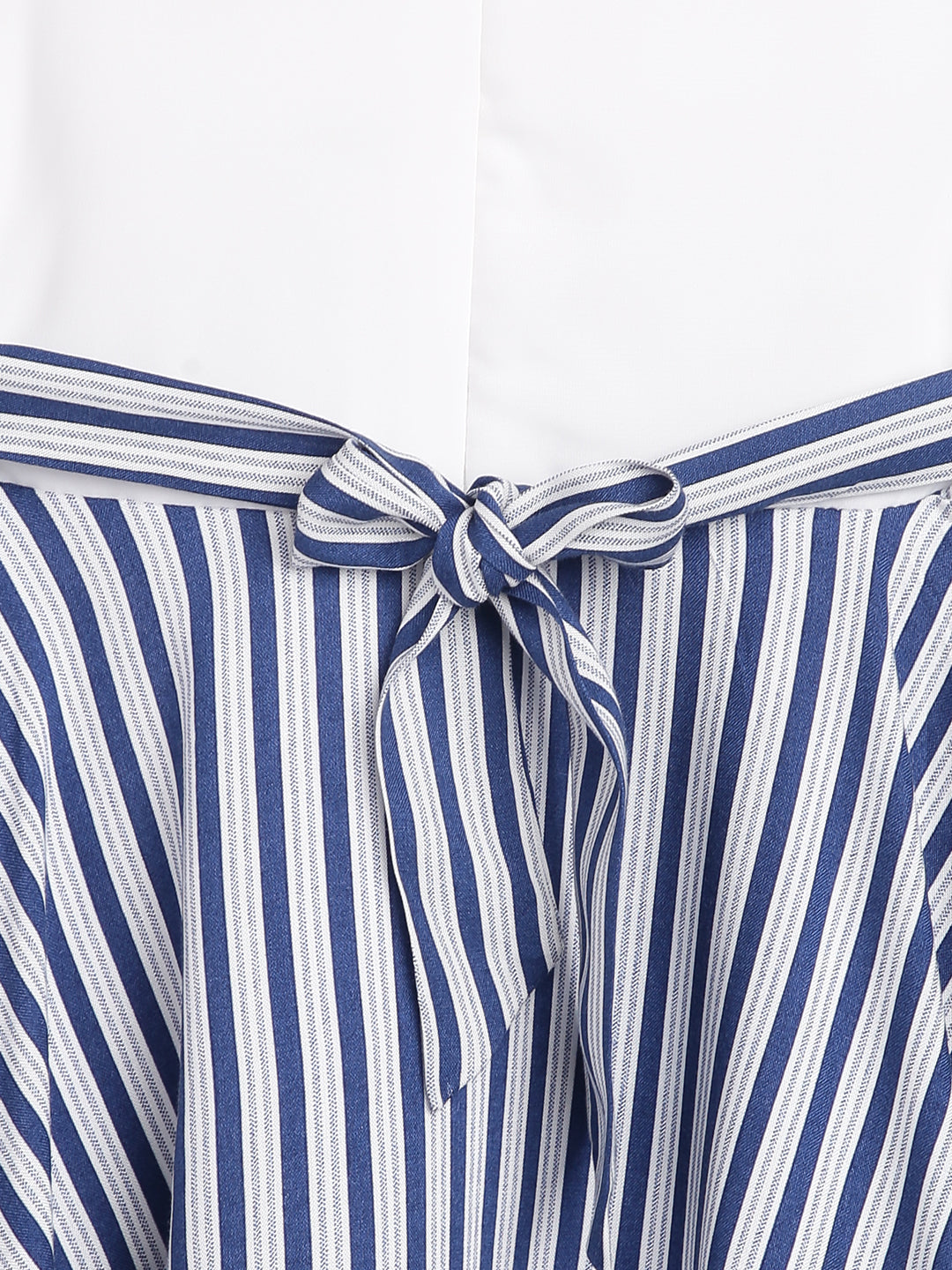 Girls Striped Casual Dress With Hat