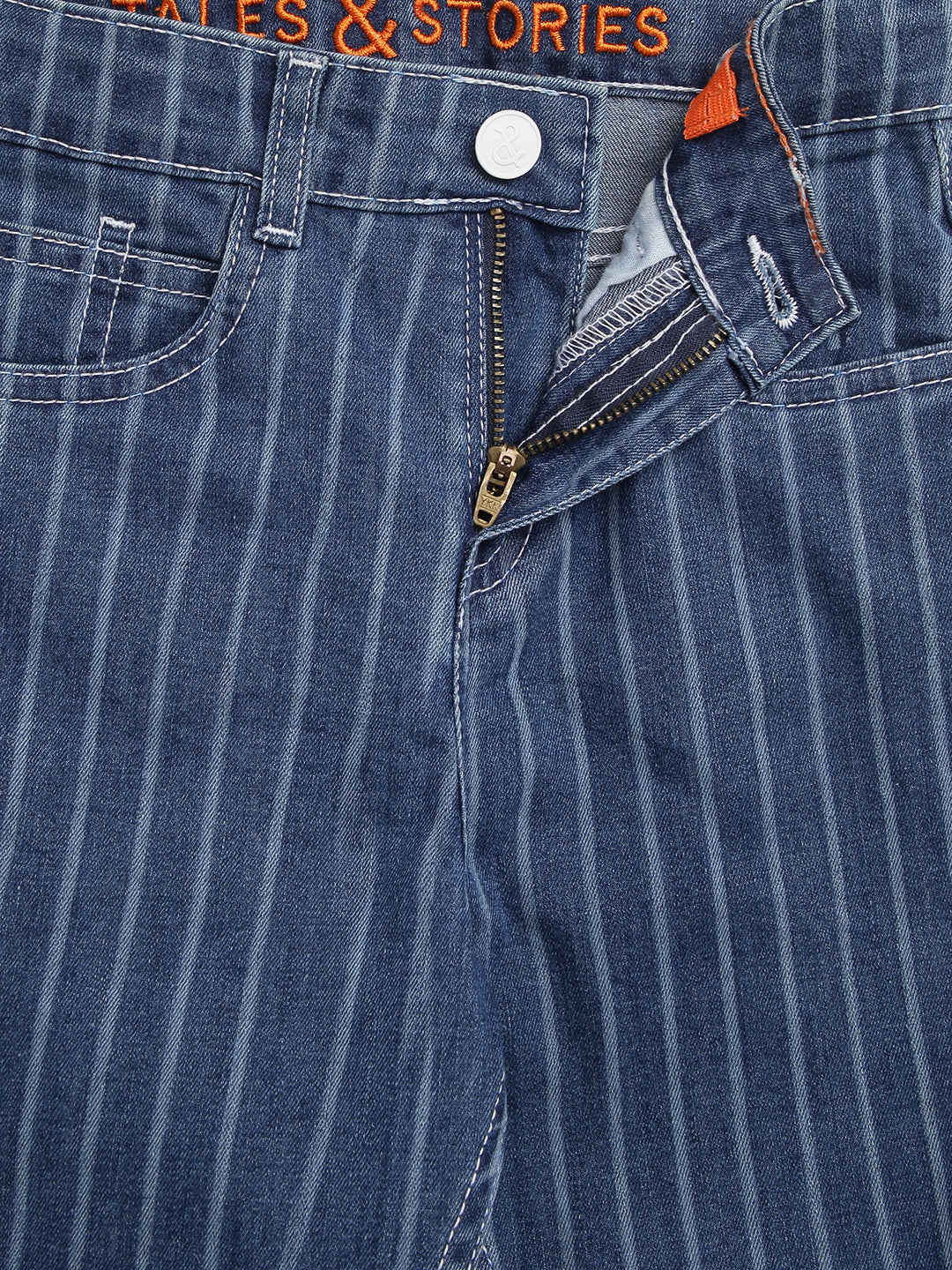 Boys Blue Carrot Fit Jeans