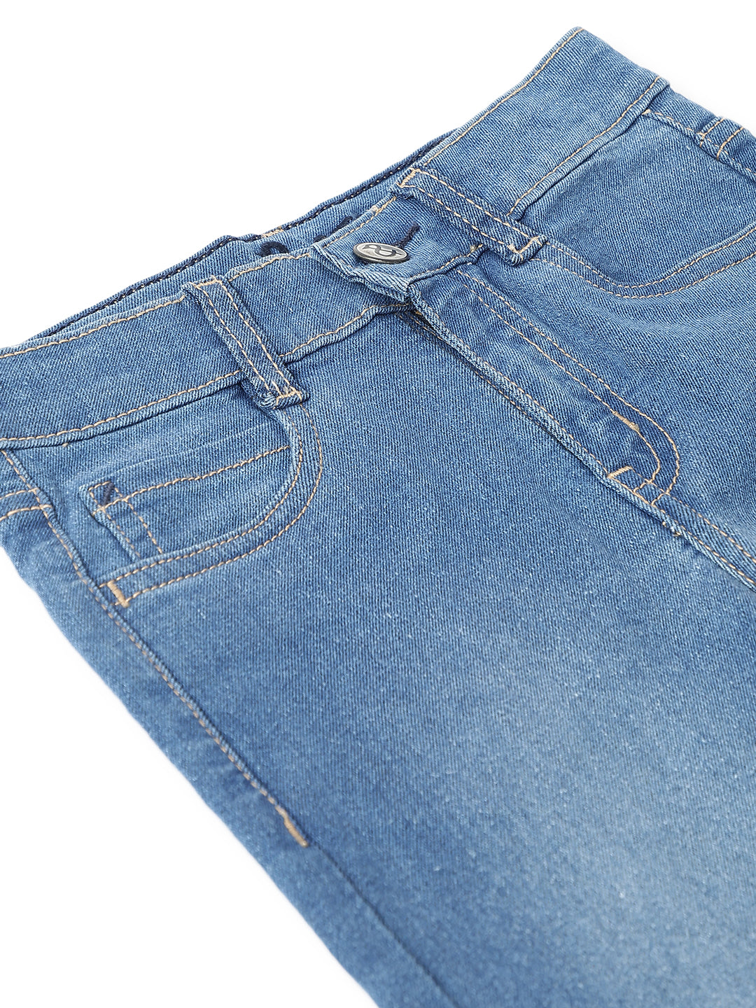 Boys Mid Blue Slim Fit Casual Denim Jeans