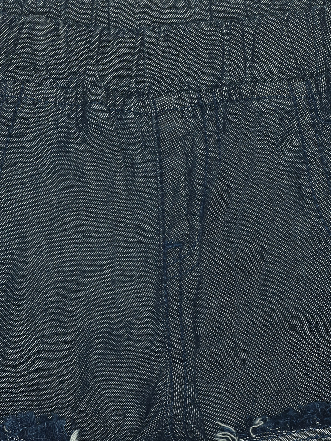 Boys Dark Blue Cotton Slim Fit Washed Jeans