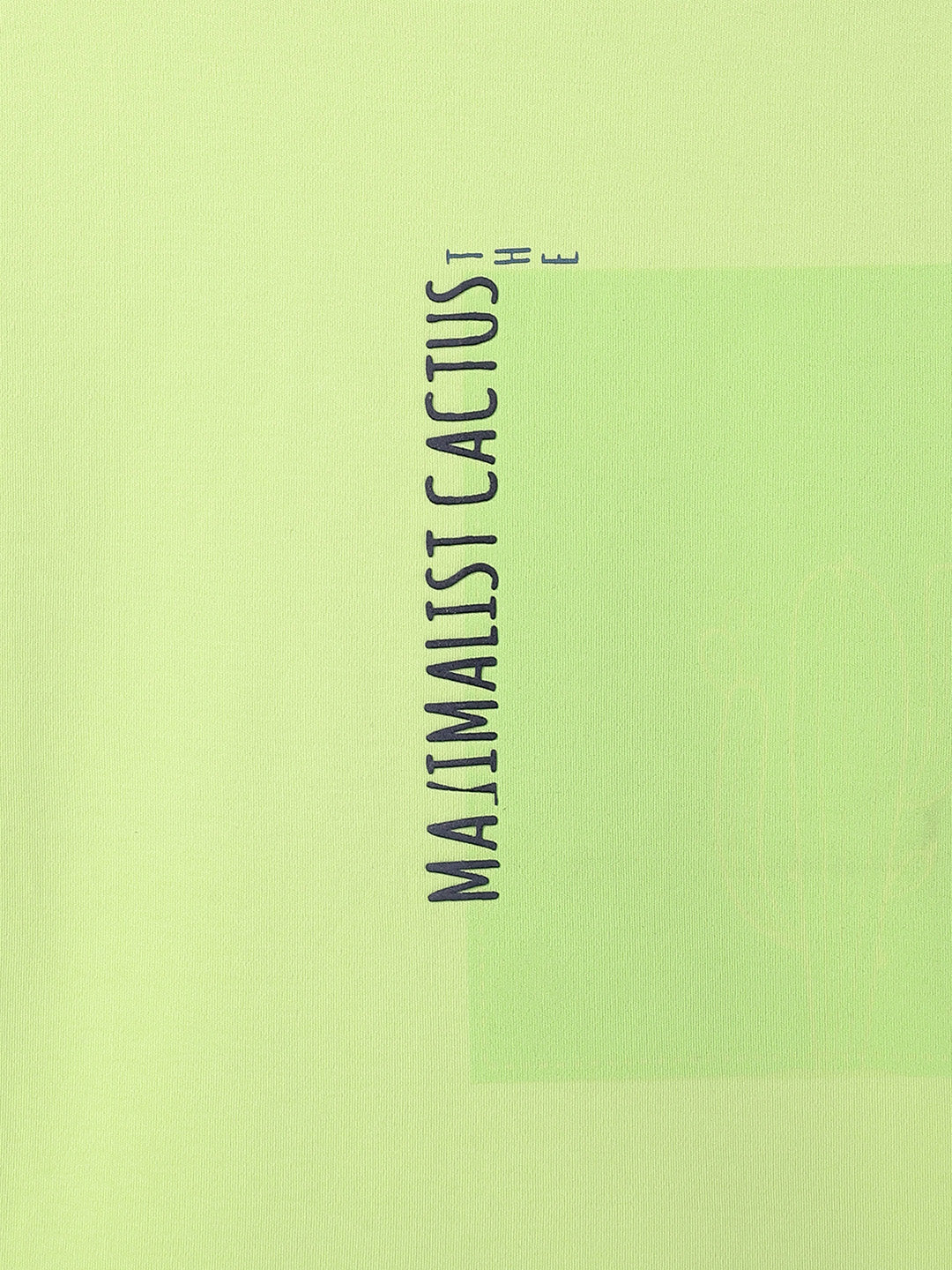 Boys Green Cotton Printed T-Shirt