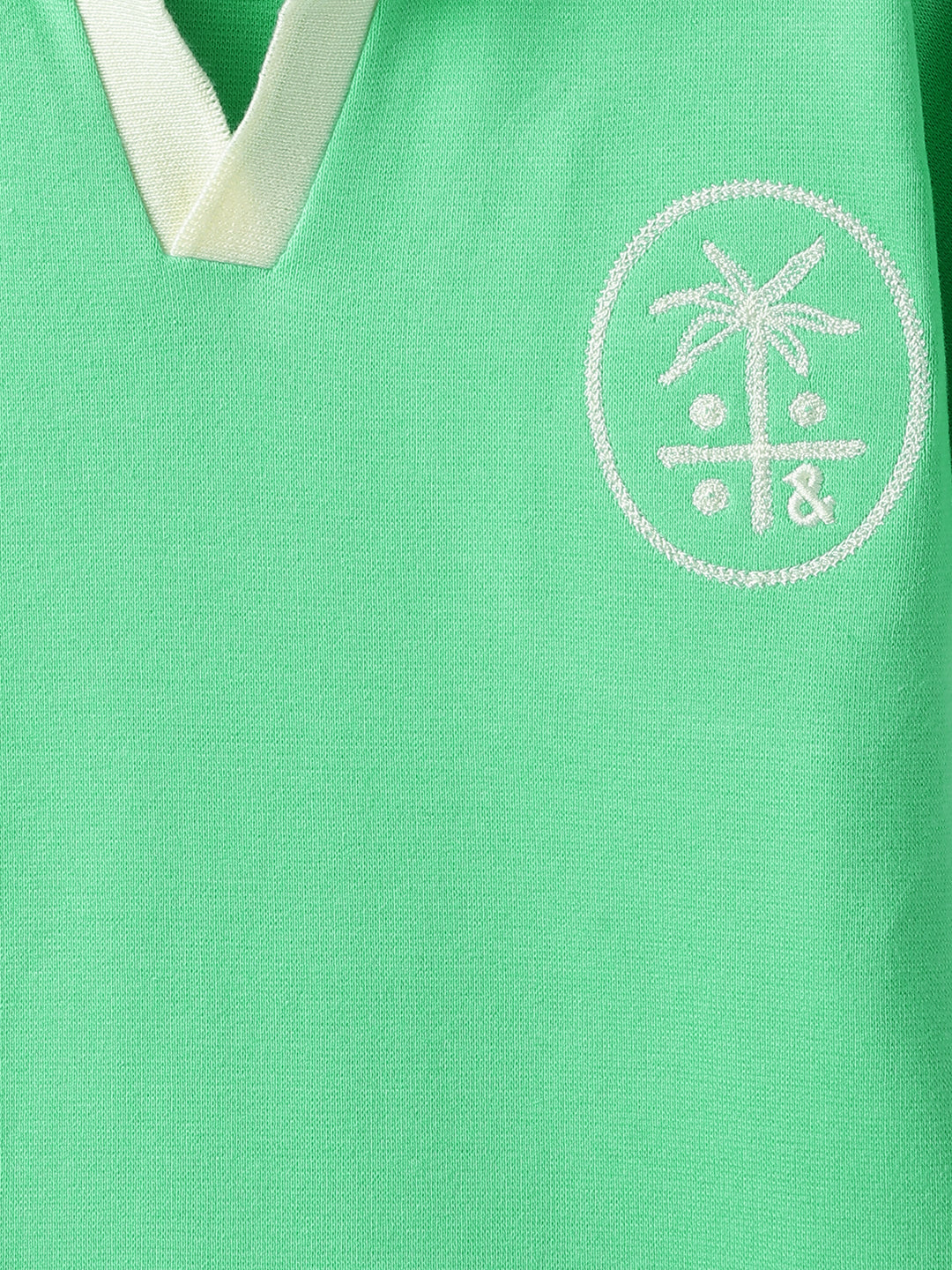Boys Green Lycra T-Shirt