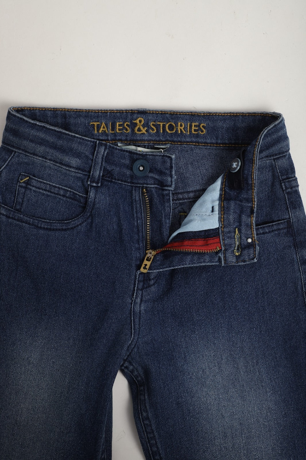 Boys Slim Fit Stretchable Denim Lycra Jeans – Pack of 2 (Dark Blue & Light Blue)