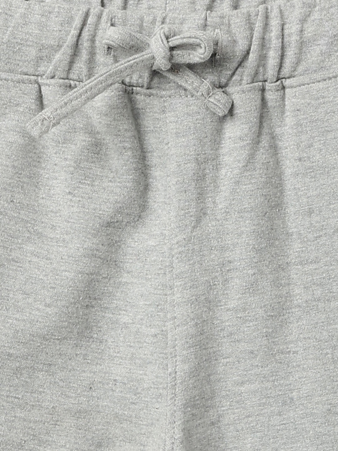 Boys Grey Cotton Poly Printed Bermuda Shorts