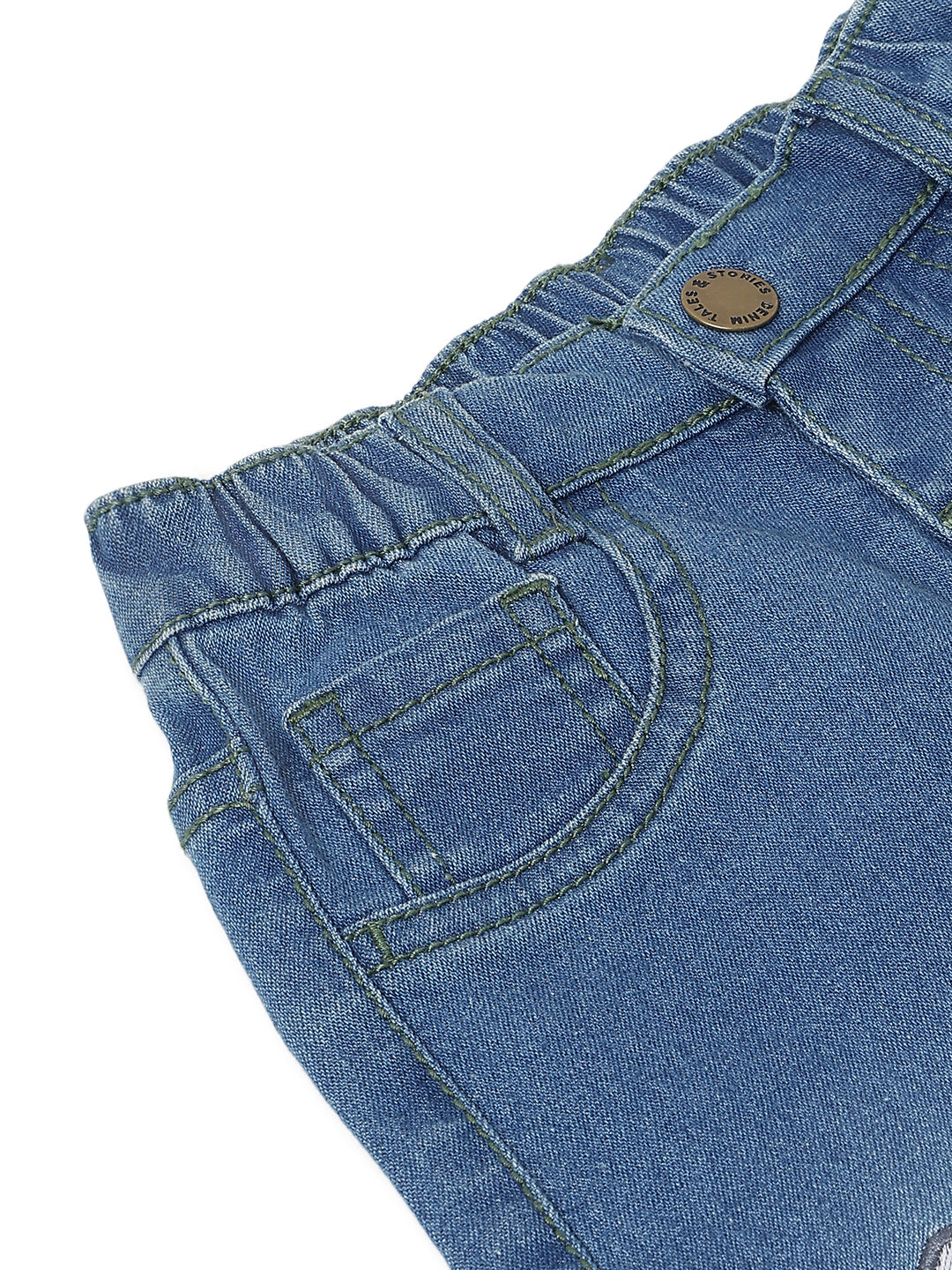 Boys Blue Denim Slim Fit Jeans