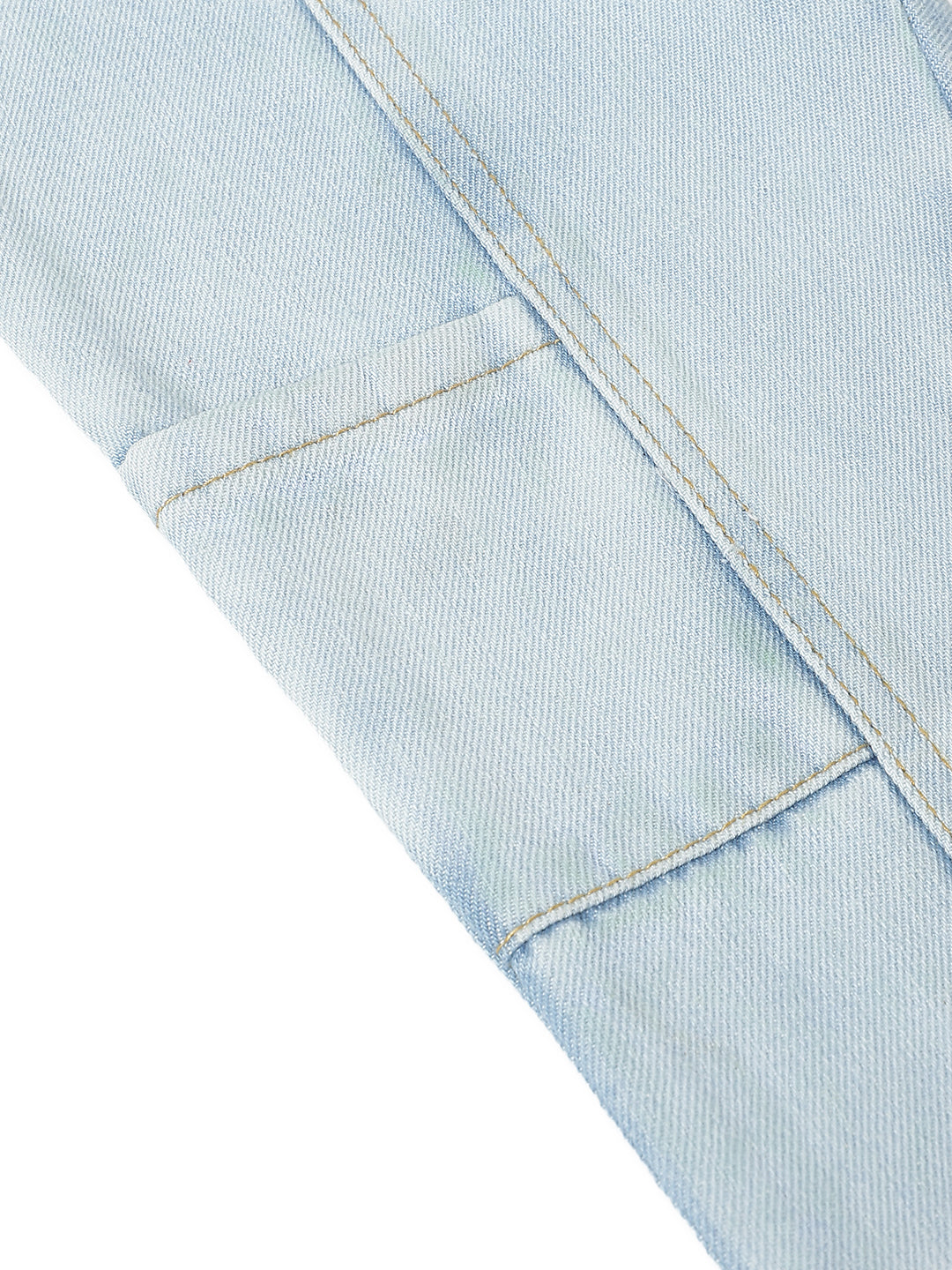 Boys Light Blue Denim Slouchy Fit Jeans