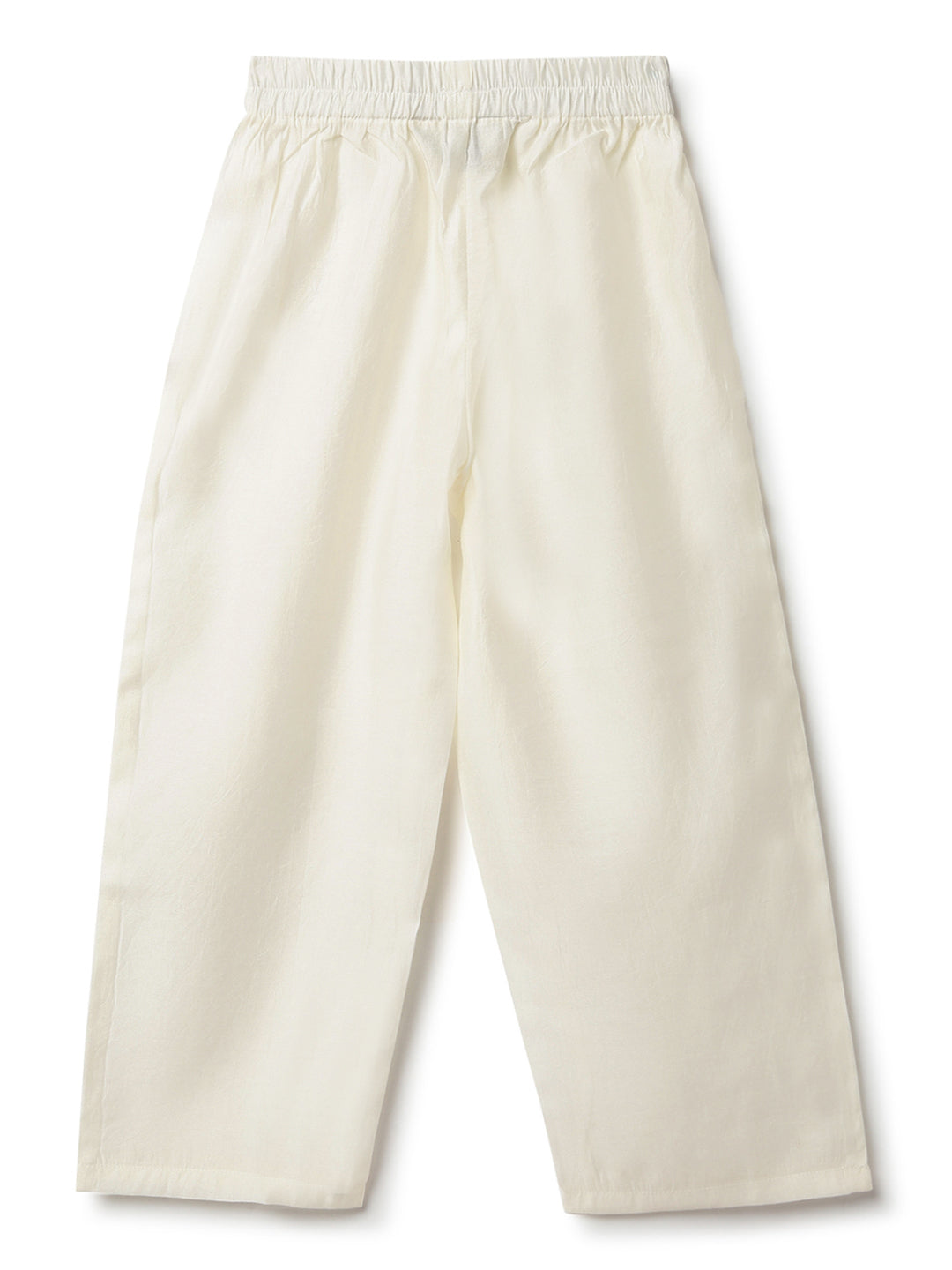 Girls Pink Ethnic Printed Viscose Kurta Set