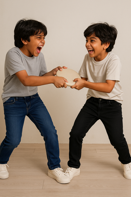 Boys Slim Fit Stretchable Denim Lycra Jeans – Pack of 2 (Blue & Black)