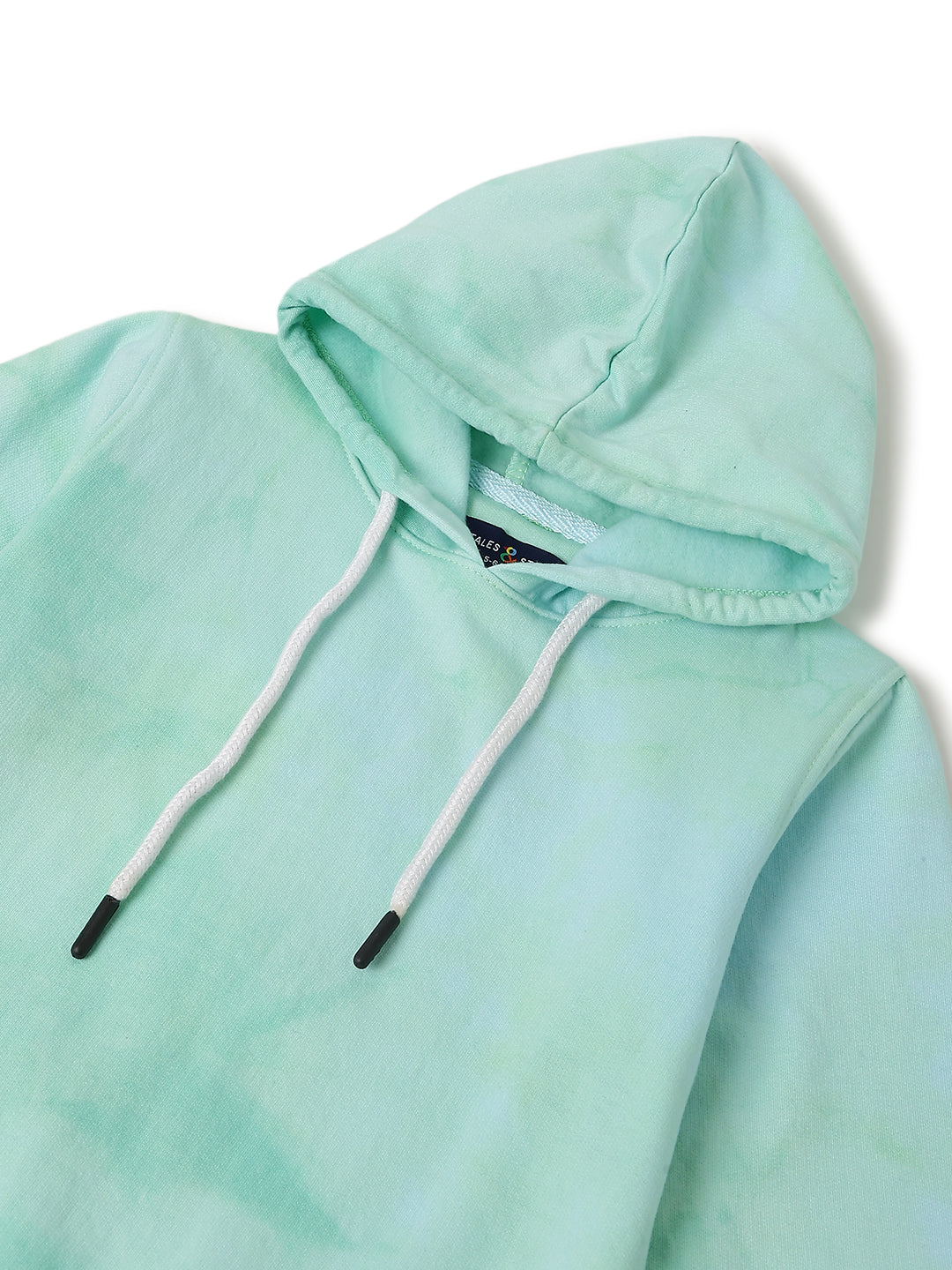 Boys Multi Color Cotton Tie and Dye Sweatshirt