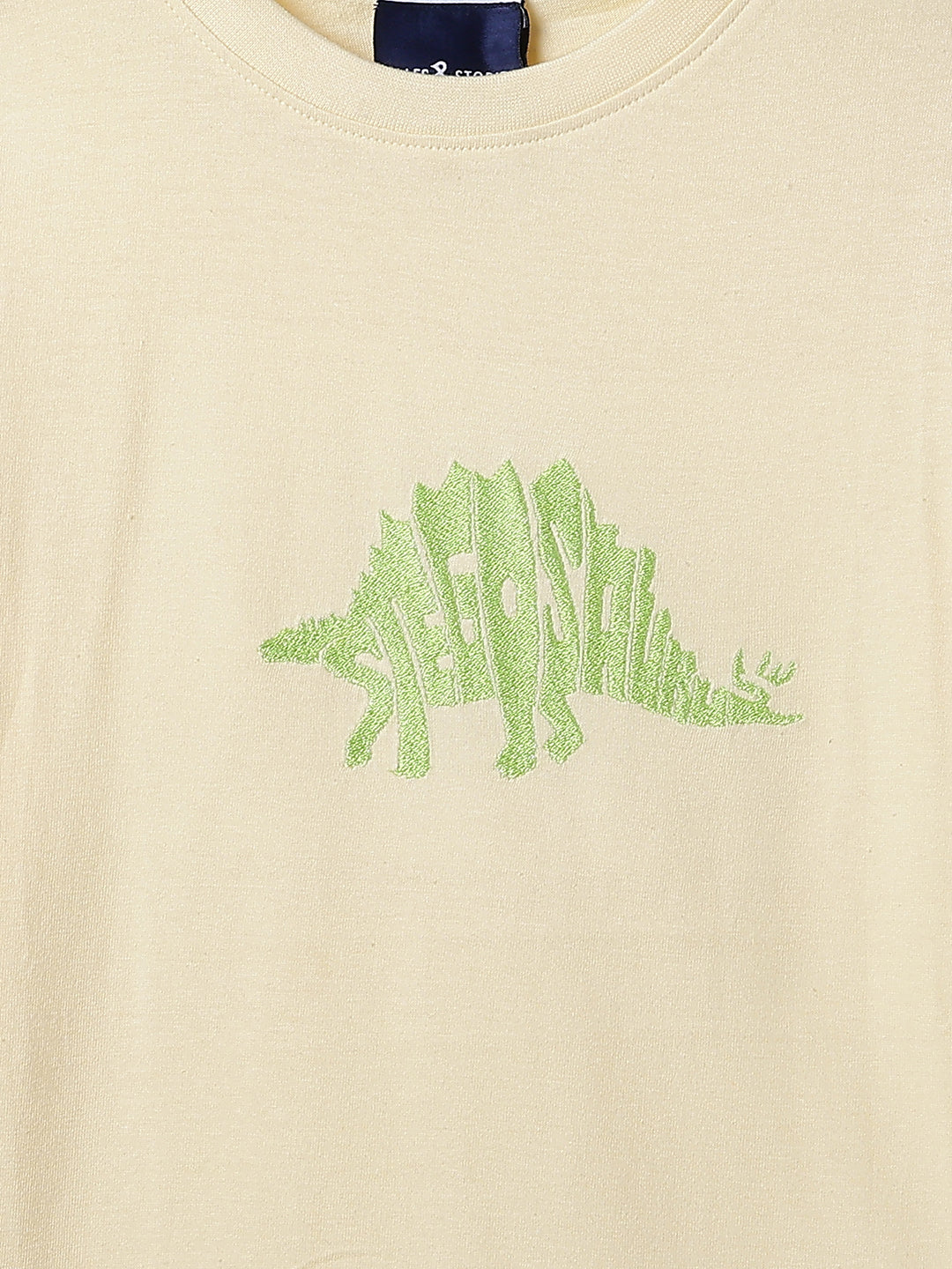 Boys Vanila Embroidery Cotton T-shirt
