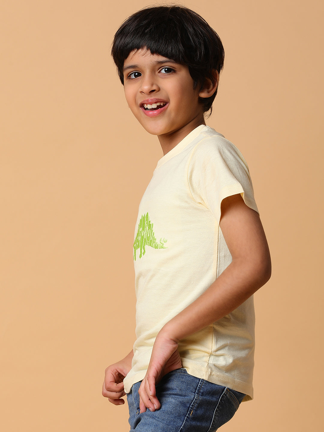 Boys Vanila Embroidery Cotton T-shirt