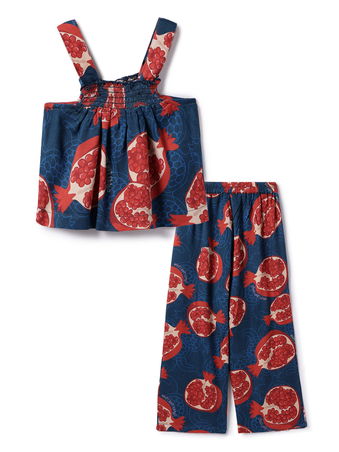 Girls Printed Clothing Set