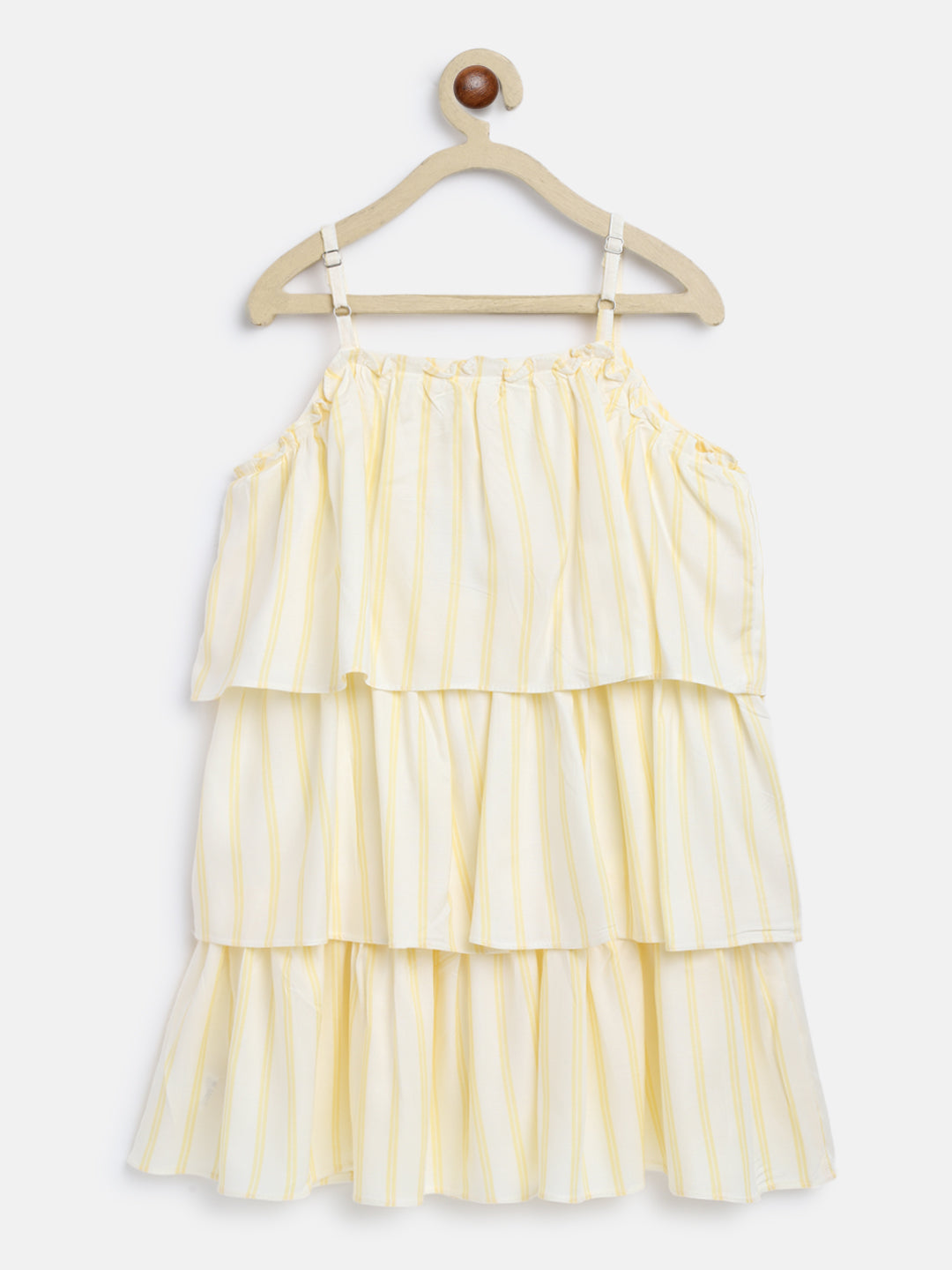 Girls cream Layers Dress