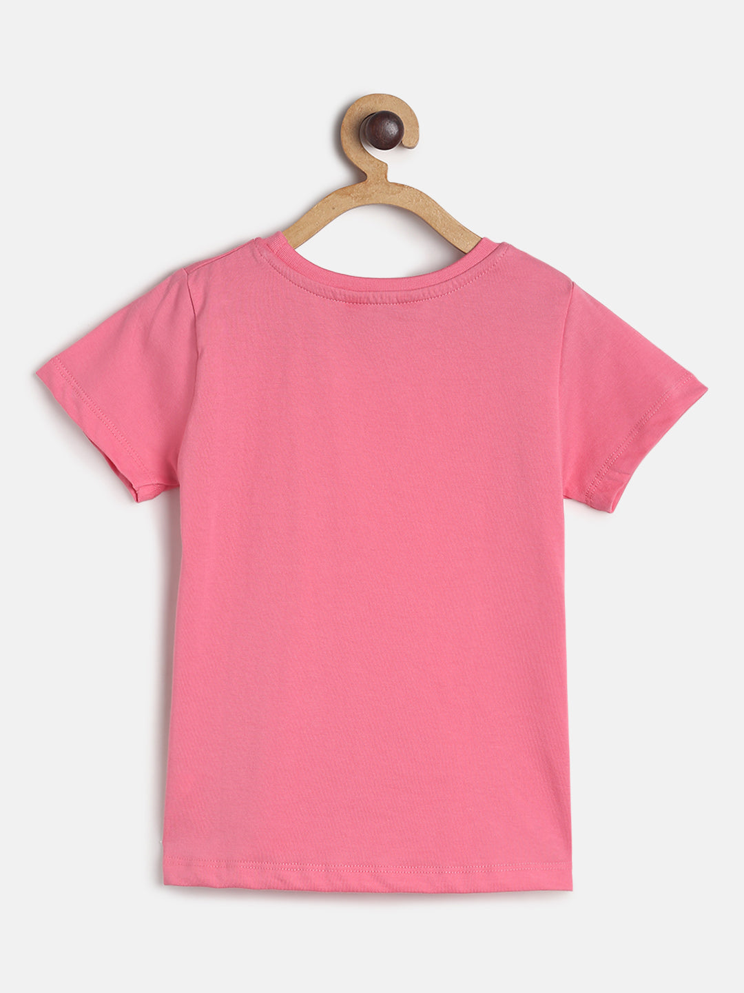Girls Pink & Sky Blue Cotton Night Suit