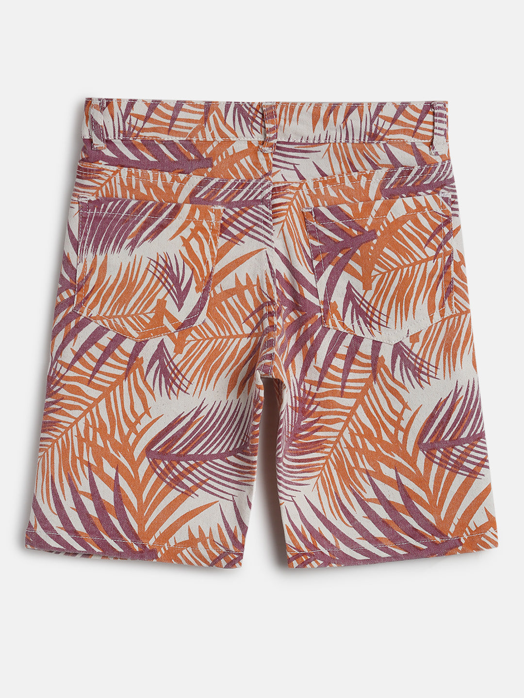 Boys Regular Fit Multi Color Cotton Shorts