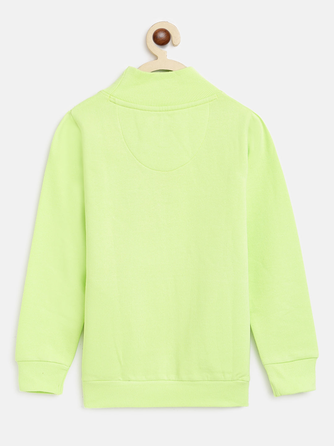 Boys Green Neon Sweatshirt