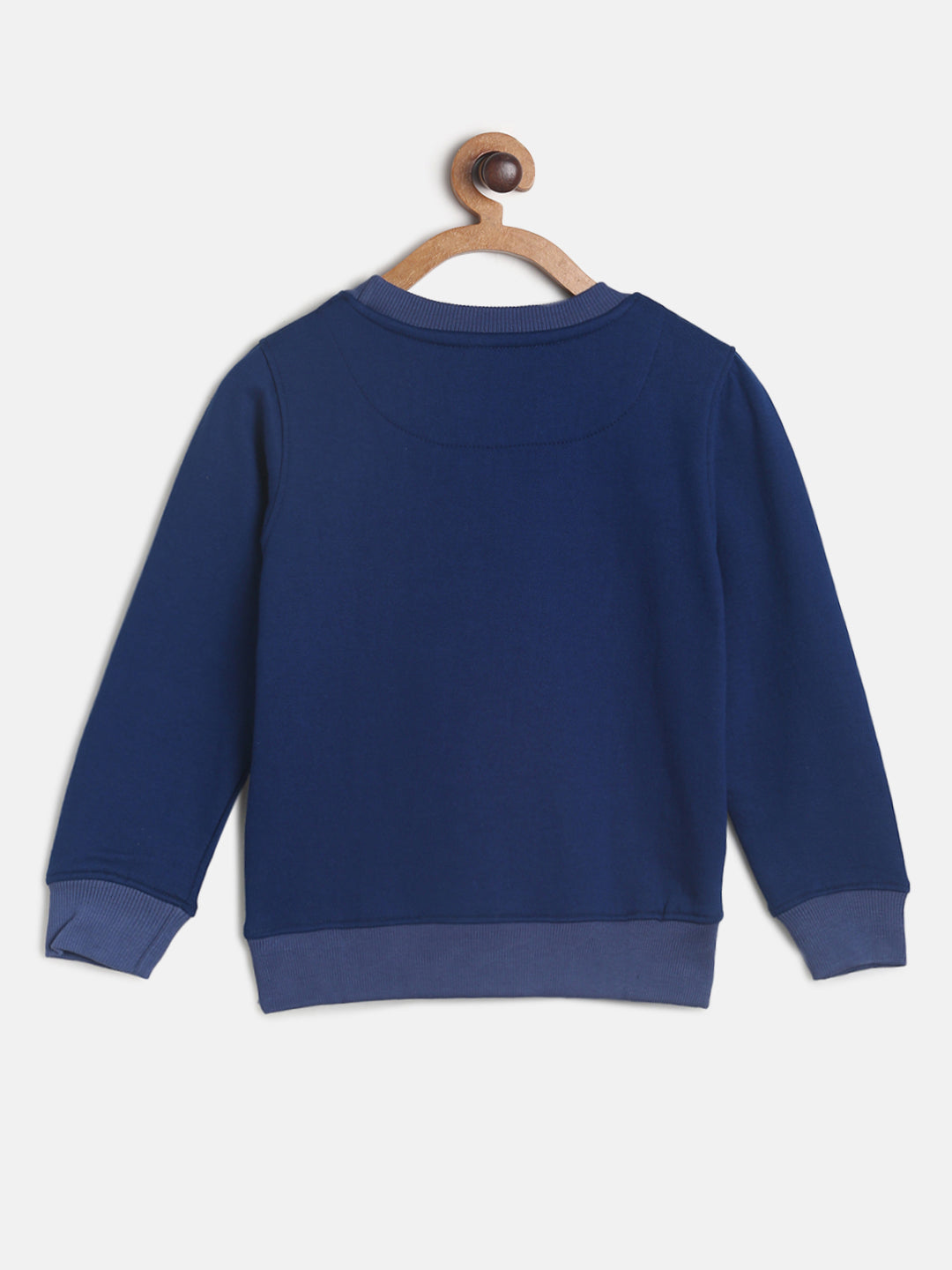 Boys Blue Patch Sweatshirt