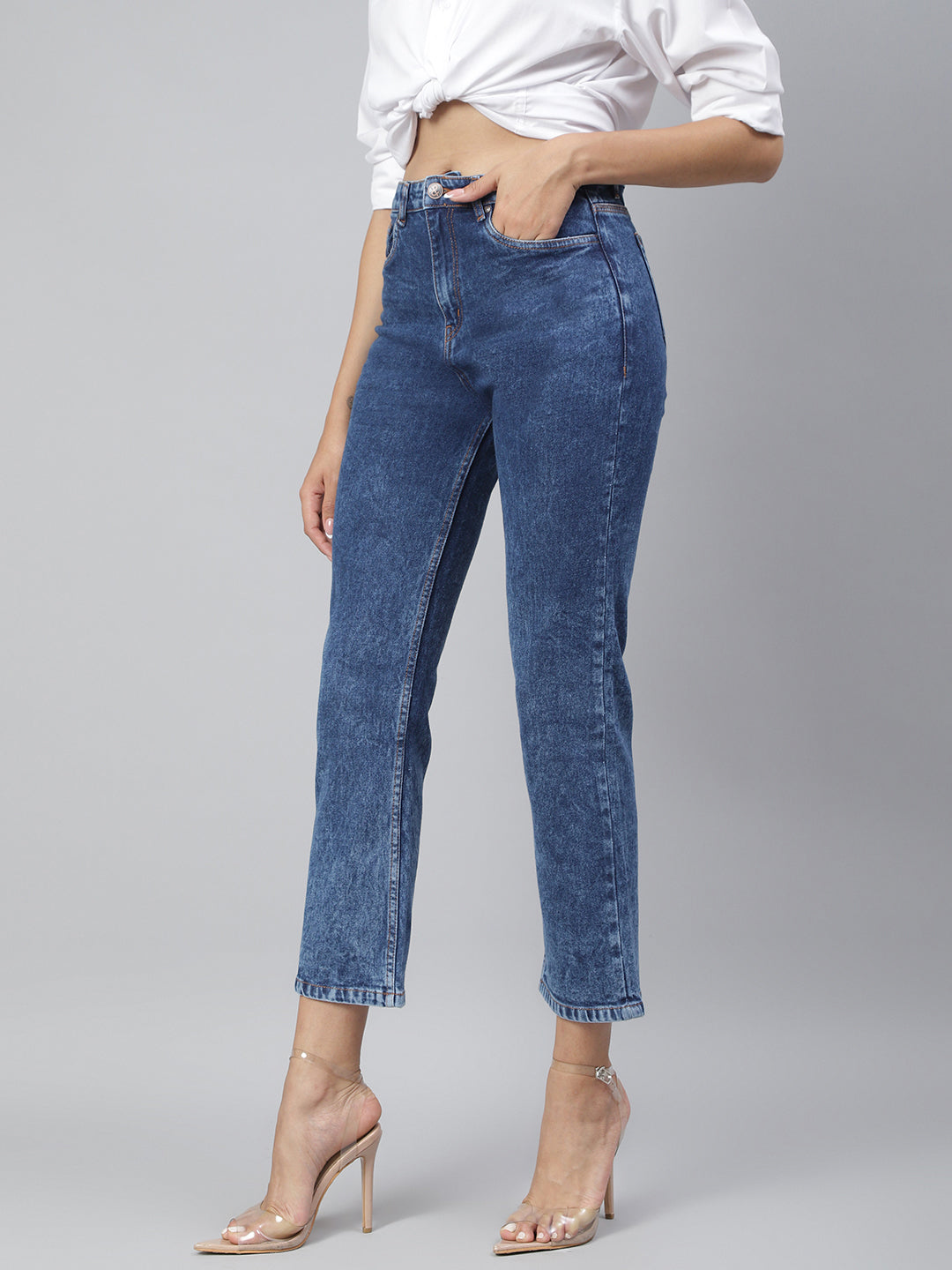 Women Slim Fit Denim Jeans