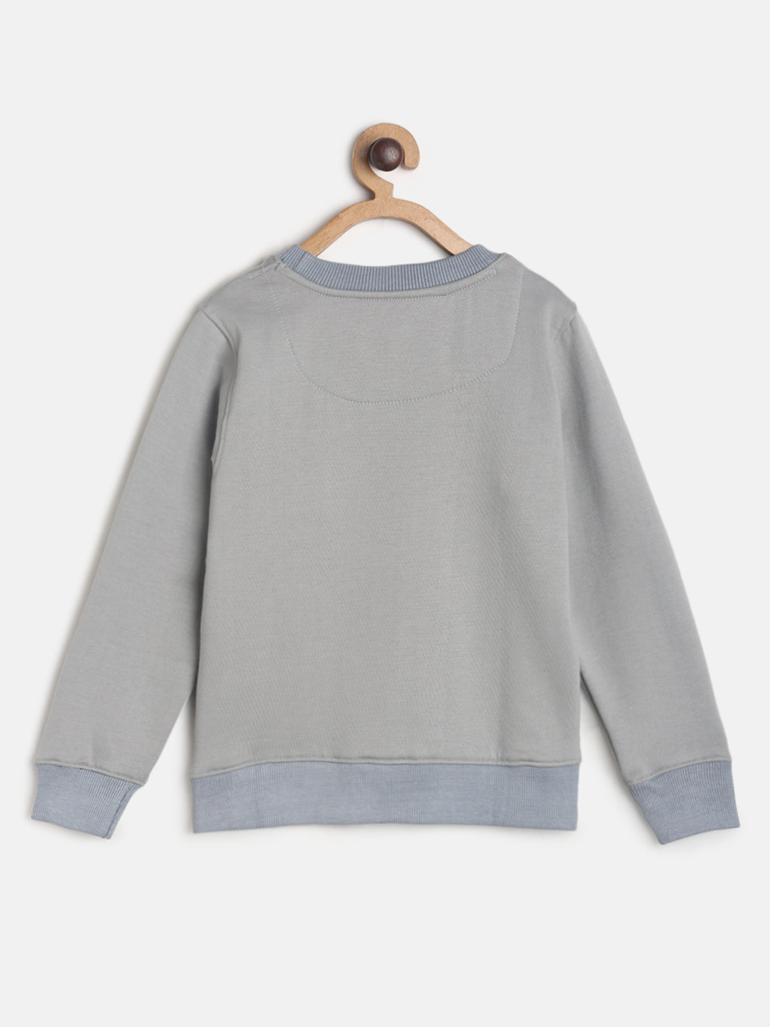 Boys Grey Rainbow Print Sweatshirt