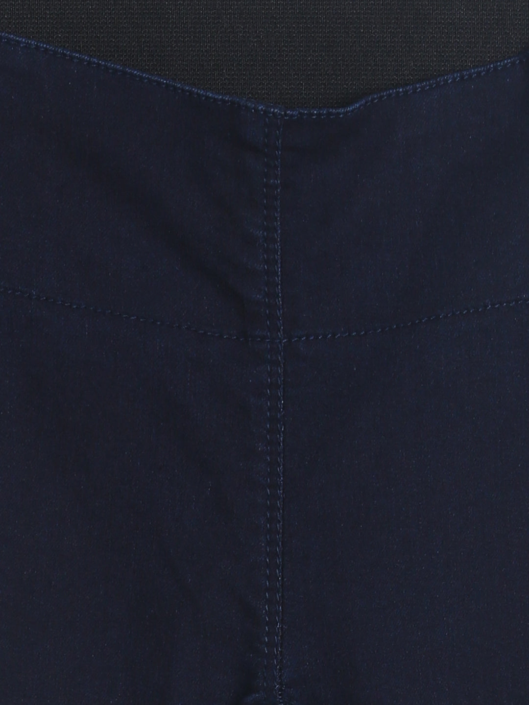 Girls Dark Blue Denim Jegging