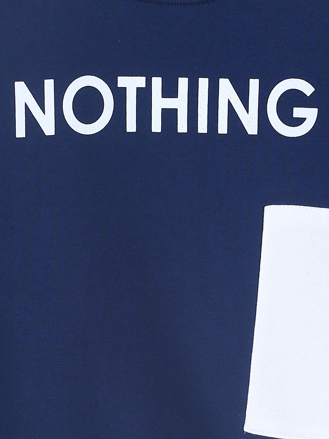 Boys Blue Patch Sweatshirt