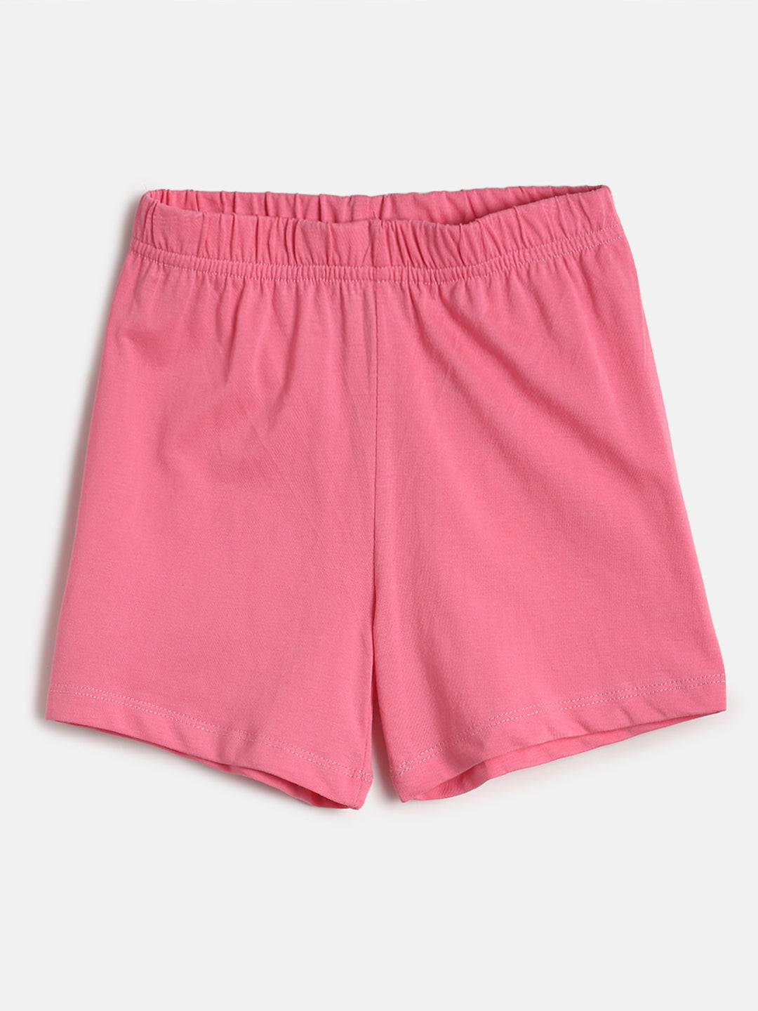 Girls Black&Pink Cotton Night Suit