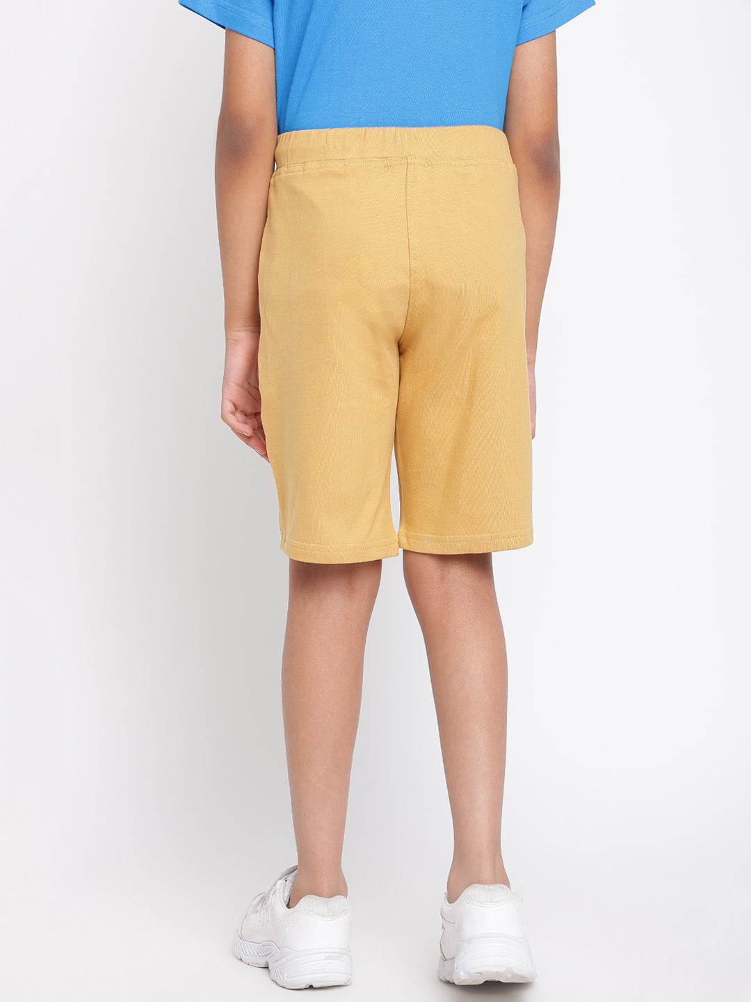 Boys Khakhi Cotton Shorts