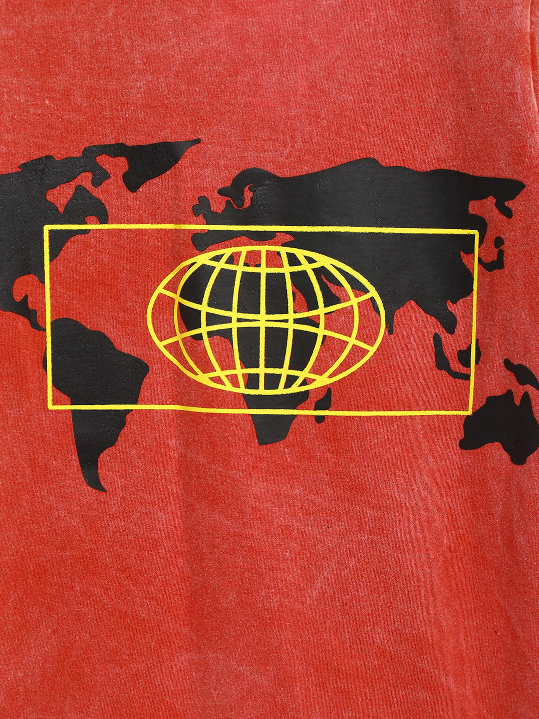 Boys Rust Printed T-Shirt