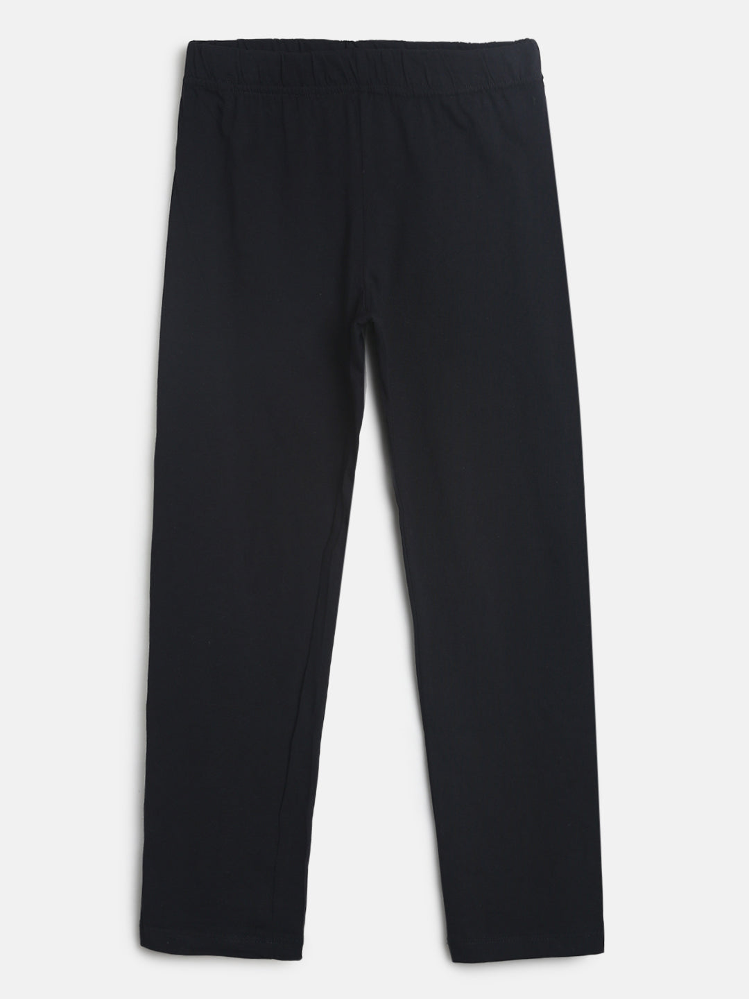 Boys Black Printed Night Suit