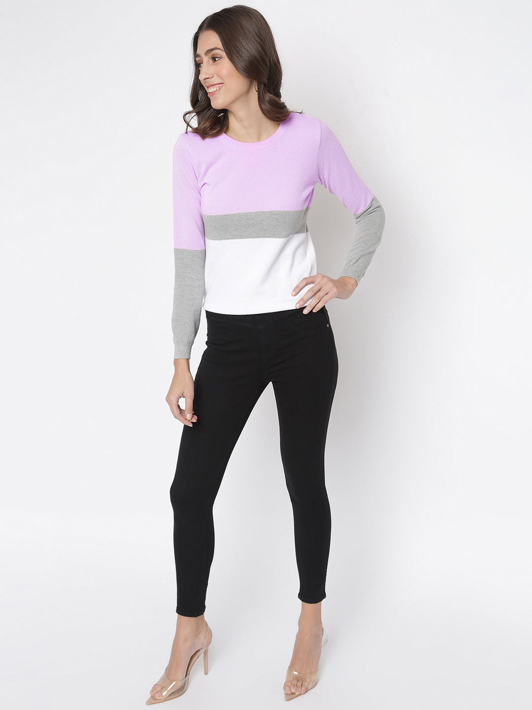 Women Skinny Fit Black Denim Jegging