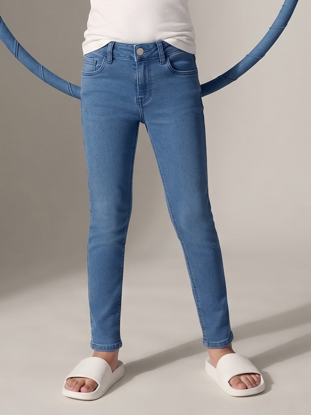 Girls Slim Fit Denim Jeans197386