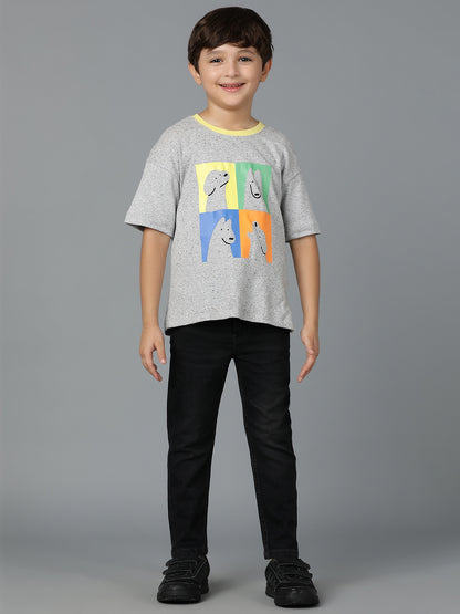 Boys Slim Fit Stretchable Denim Lycra Jeans – Pack of 2 (Blue & Black)