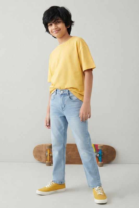 Boys Light Blue Denim Jeans