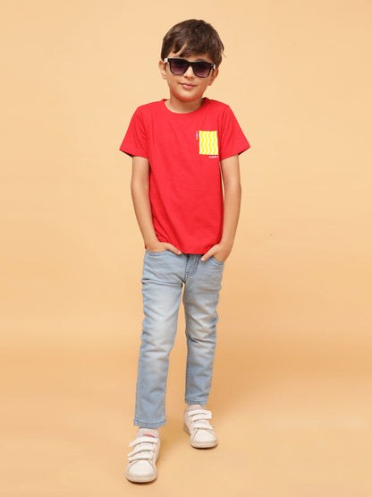 Boys Slim Fit Stretchable Denim Lycra Jeans – Pack of 2 (Blue & Light Blue)