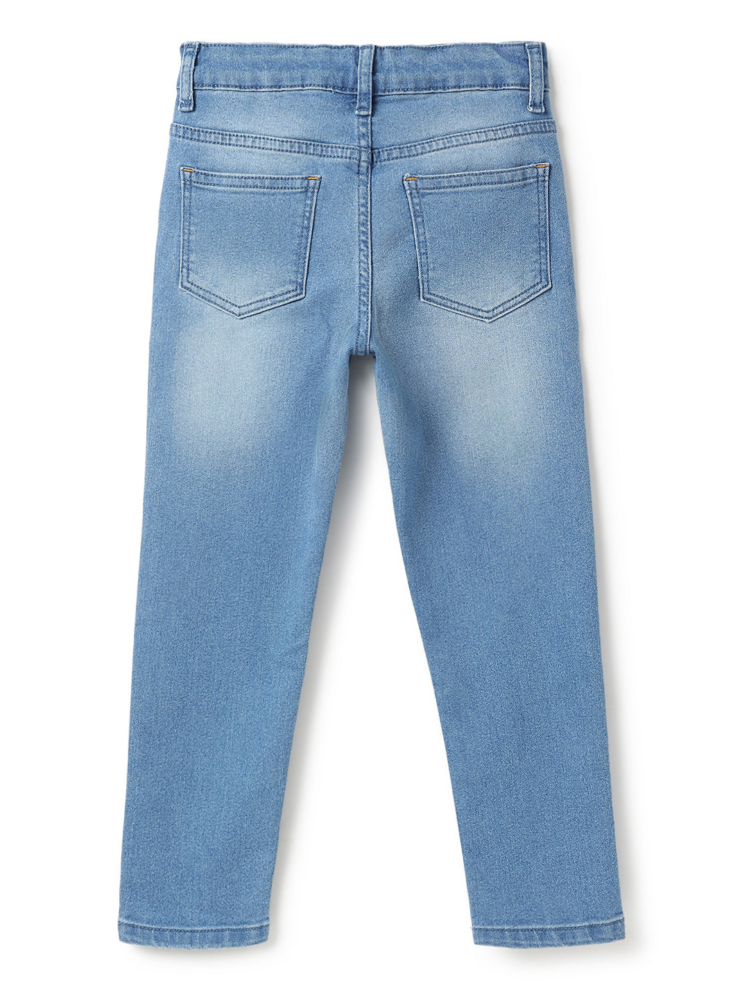 Boys Light Blue Slim Fit Denim Jeans
