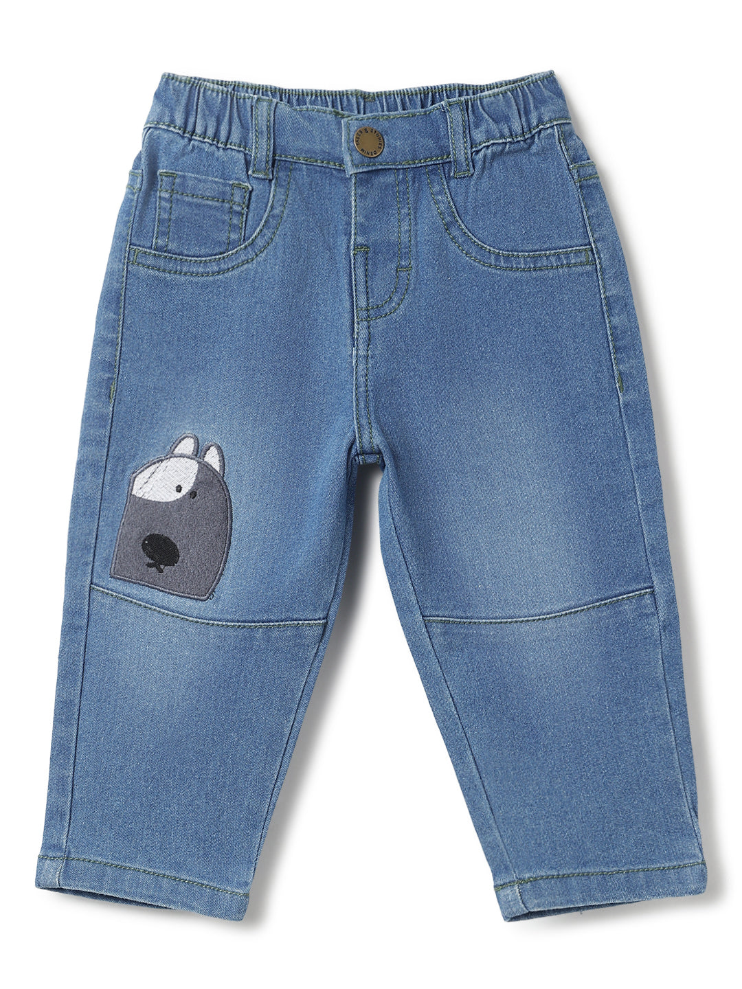 Boys Blue Denim Slim Fit Jeans