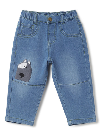 Boys Blue Denim Slim Fit Jeans