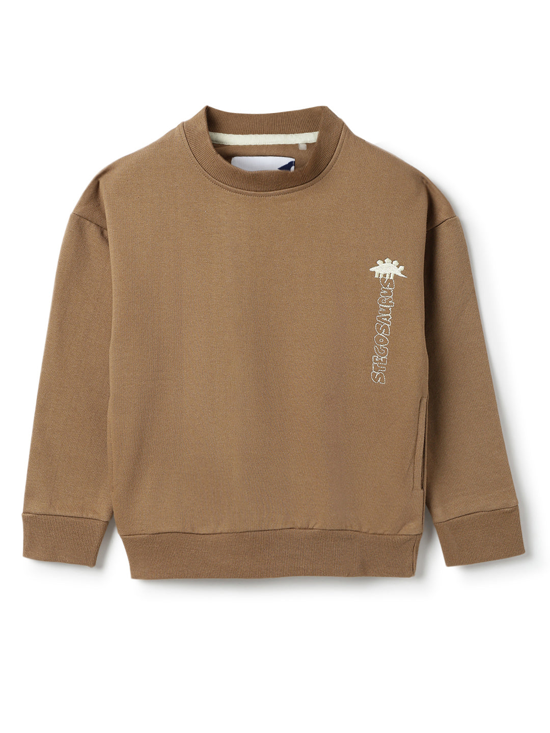 Boys Browan Printed Cotton Sweatshirt