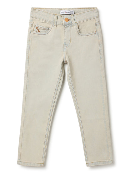 Boys Blue & Black Denim Slim Fit Stretchable Jeans (Pack of 2)