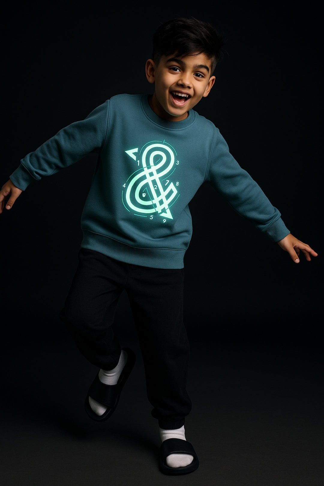 Boys Full Sleeve Printed Sweatshirt