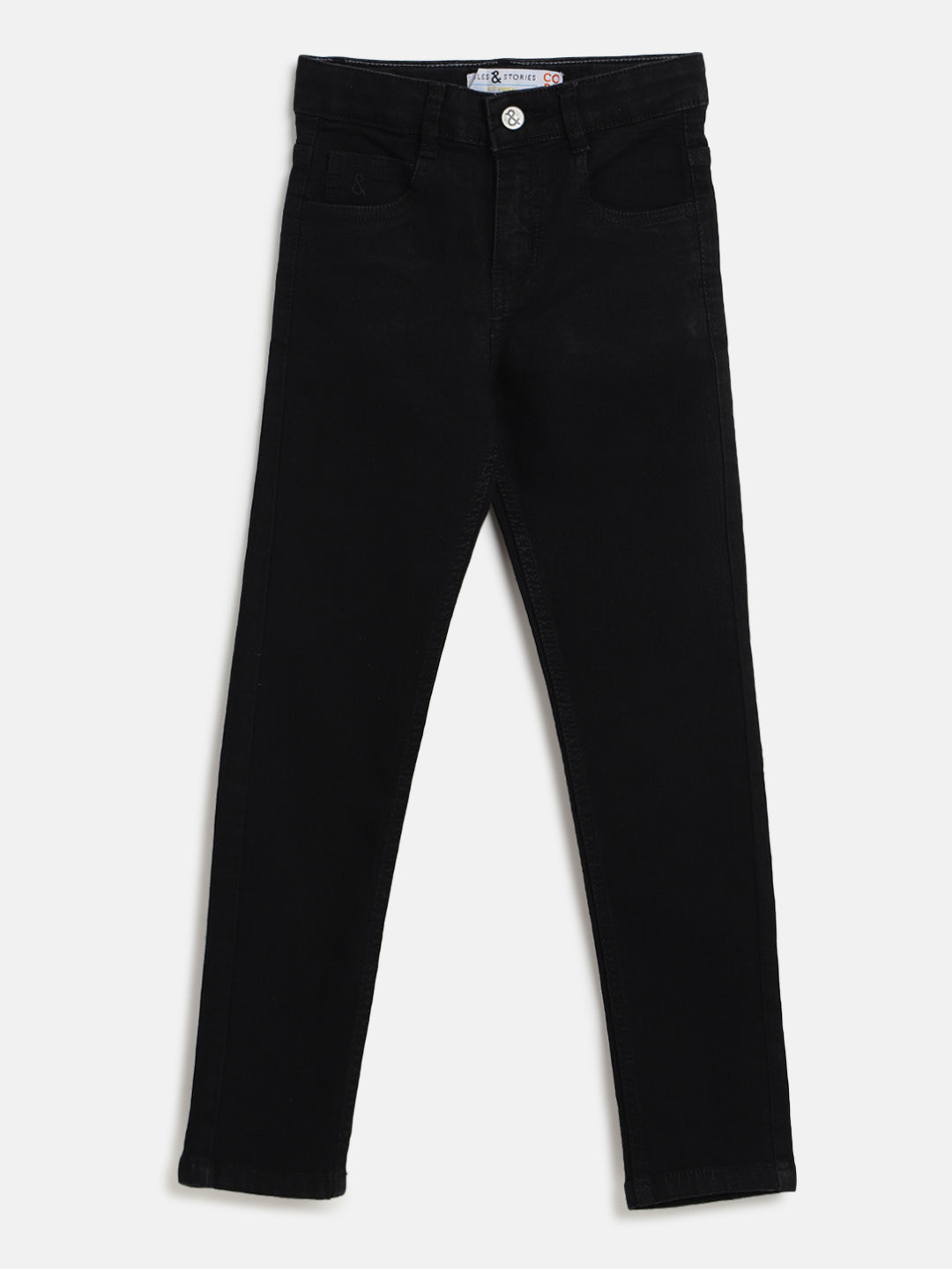 Boys Black Slim Fit Jeans