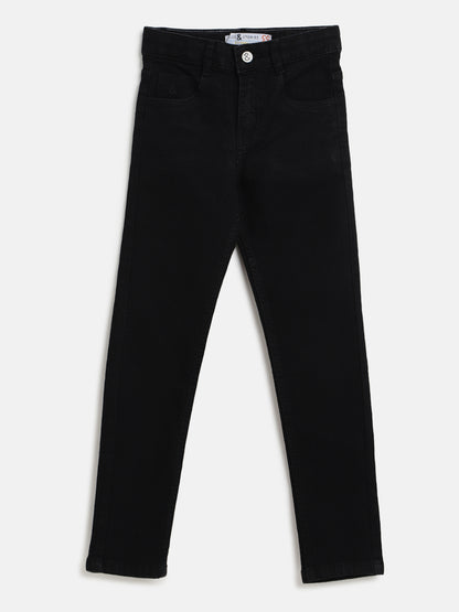 Boys Black Slim Fit Jeans
