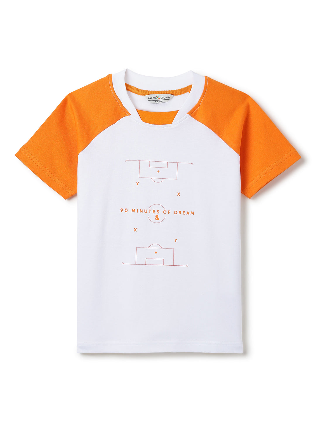 Boys White T-Shirts and Blue Denim Jeans Clothing Set