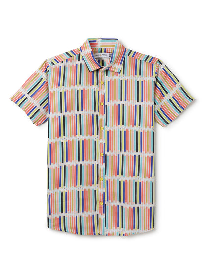 Boys Half Sleeve Shirt and Blue Jeans Clothing Set