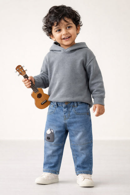 Boys Blue Denim Slim Fit Jeans