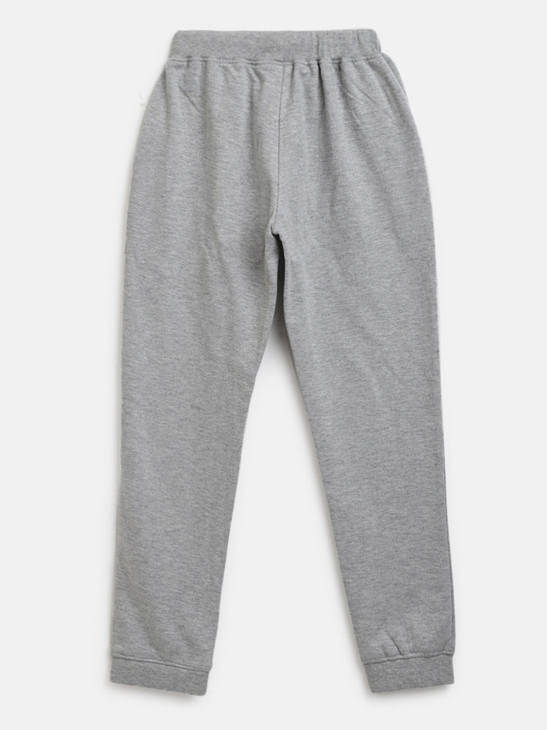 Boys Cotton Light Grey Joggers